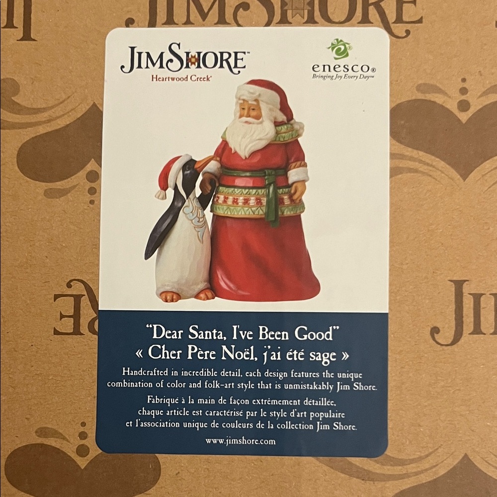 Jim Shore “Dear Santa, I’ve Been Good”